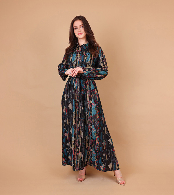 IKKXA  Arabian Clothing - BLACK modestwear