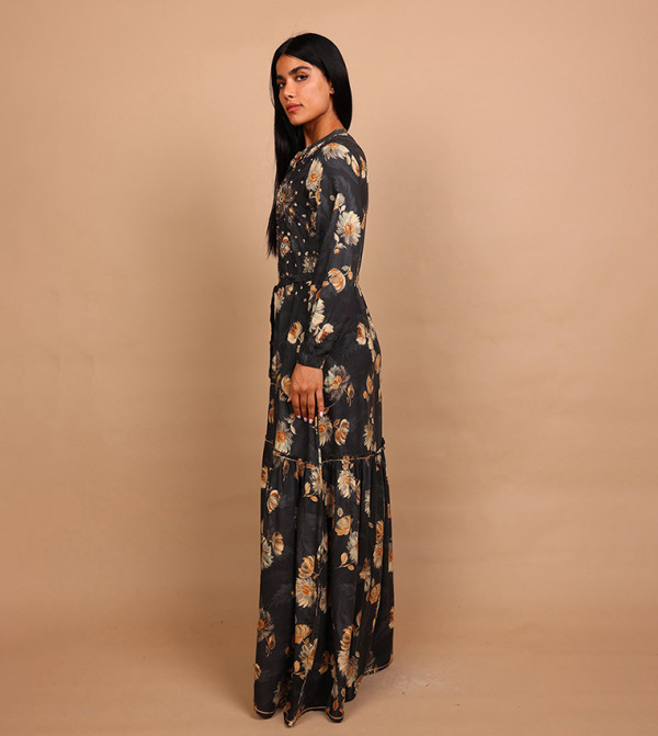 اكسا ملابس عربية - رمادي modestwear