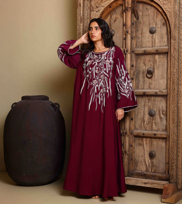اكسا ملابس عربية - بنفسجي Jalabiyas