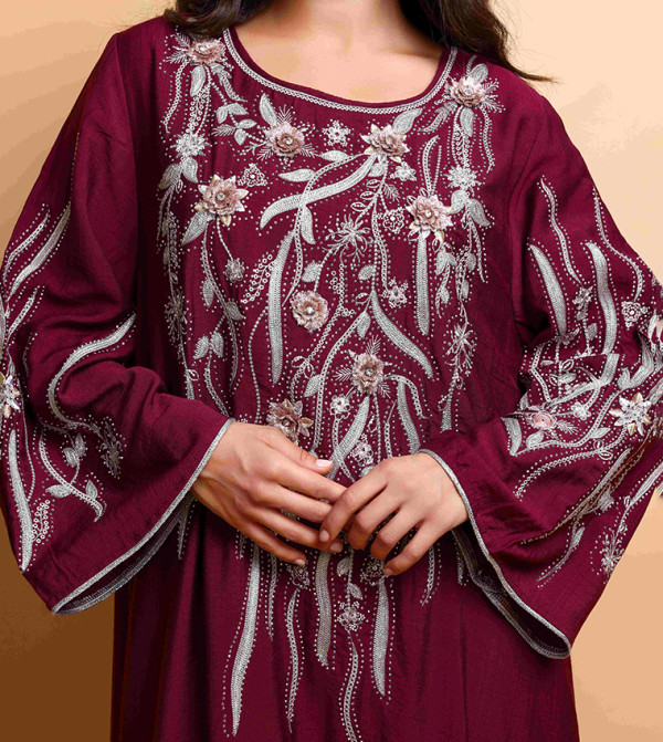 اكسا ملابس عربية - بنفسجي Jalabiyas