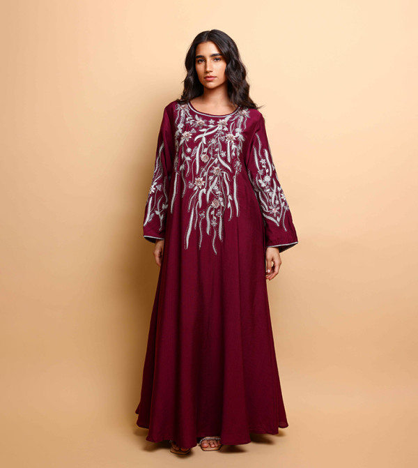 اكسا ملابس عربية - بنفسجي Jalabiyas