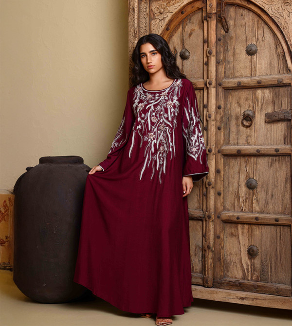 اكسا ملابس عربية - بنفسجي Jalabiyas