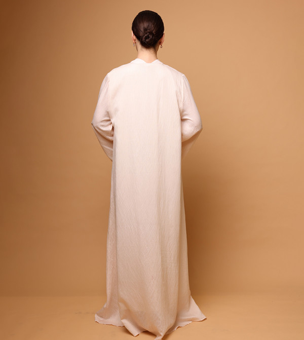 IKKXA  Clothing - Peach Jalabiyas