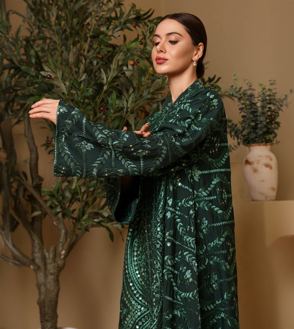 اكسا ملابس عربية - أخضر Jalabiyas