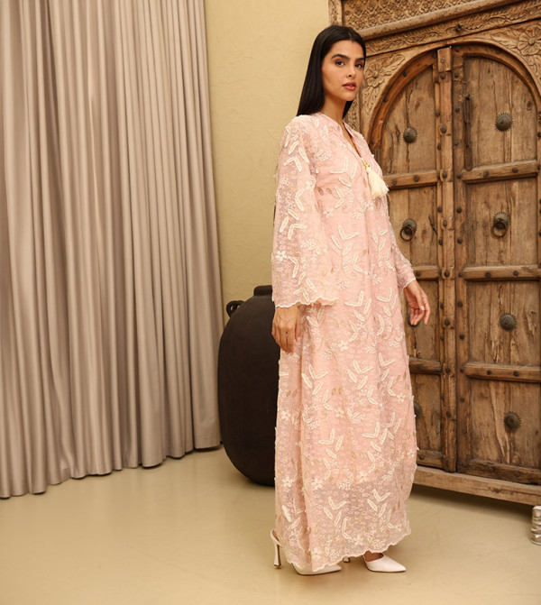 IKKXA  Jalabiya - Pink Jalabiyas