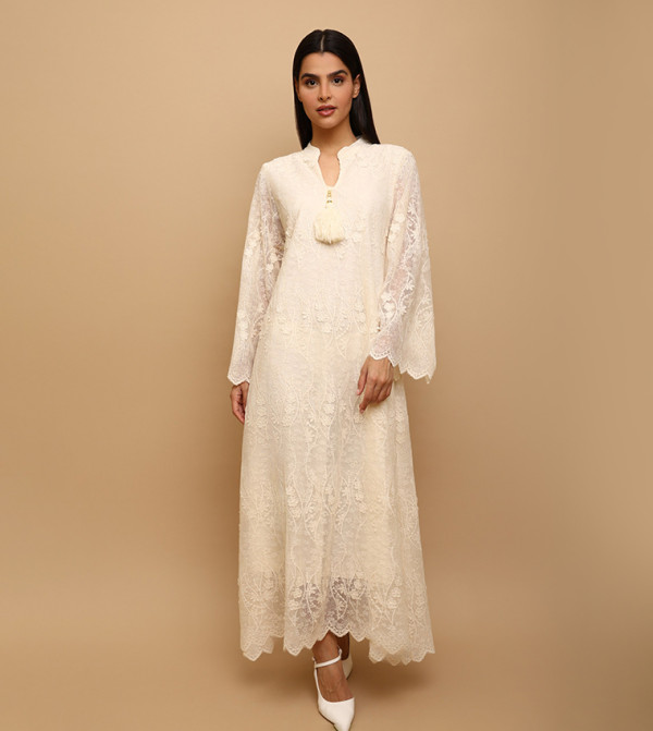 IKKXA  Jalabiya - White Jalabiyas