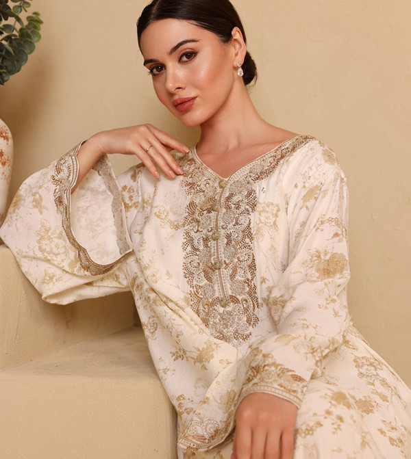 IKKXA IKKXA - Brown Jalabiyas