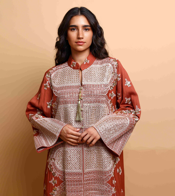 IKKXA IKKXA - Brown Jalabiyas