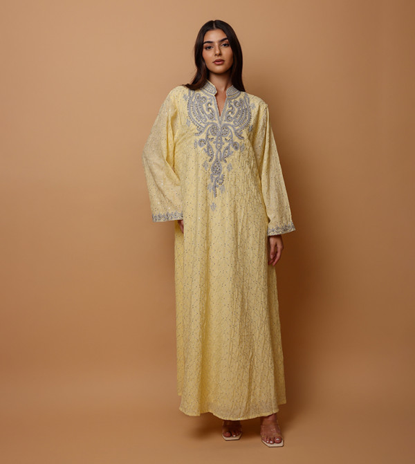 IKKXA IKKXA - Yellow Jalabiyas