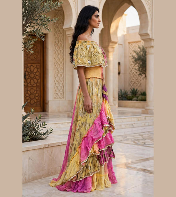 IKKXA  Jalabiya - Pink Jalabiyas
