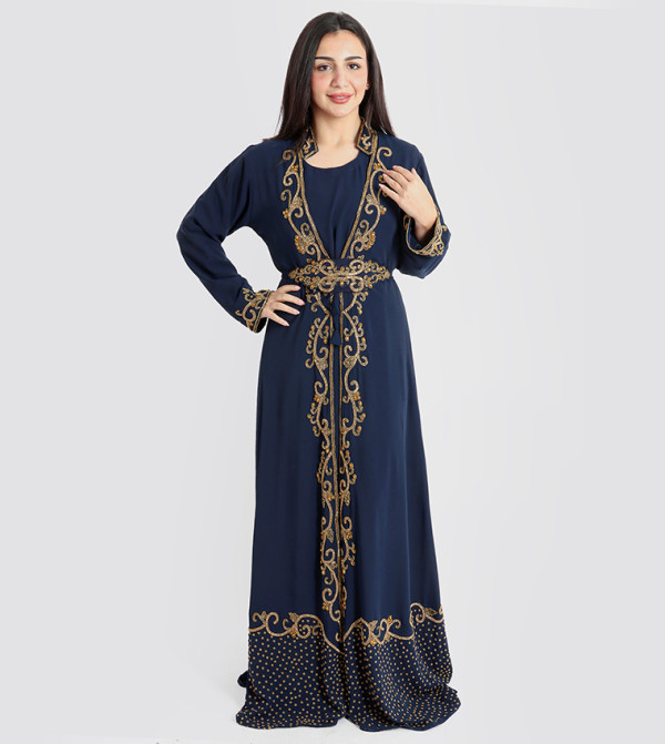 IKKXA  Kaftan - Blue Kaftan