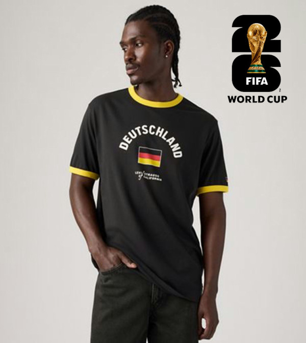 ليفايز ليفايز - أسود Round Neck T-Shirts