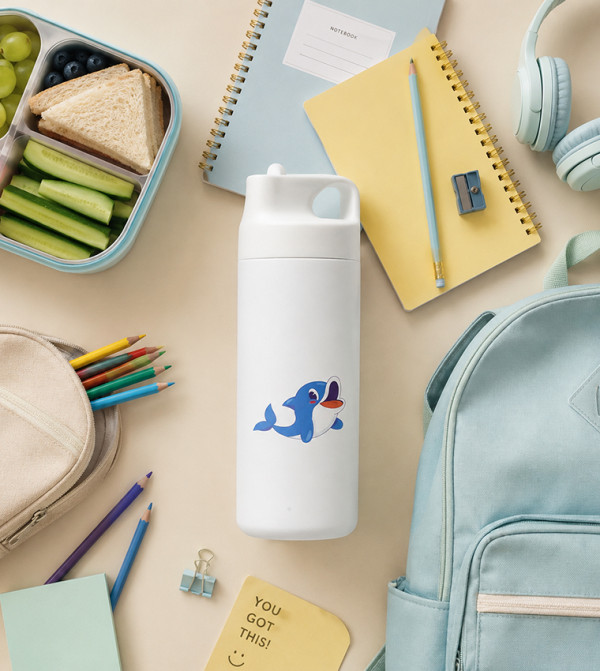 COCOBEE  WATER BOTTLES - White Water Bottles