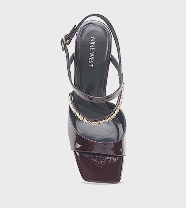 ناين وست  صنادل - بورغندي كعب