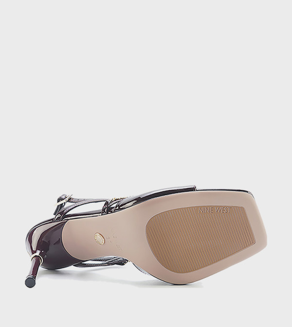 ناين وست  صنادل - بورغندي كعب