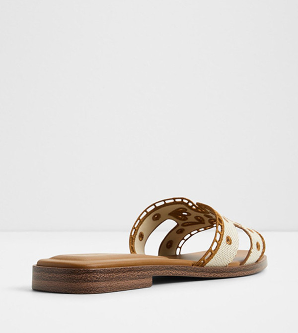 ألدو ألدو - بيج Flat Sandals