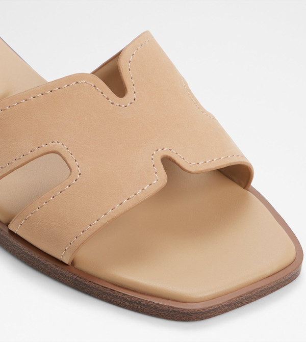 ألدو  أحذية - بيج Flat Sandals