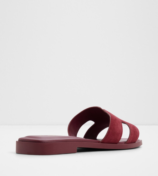 Aldo  Sandals - Burgundy Flat Sandals