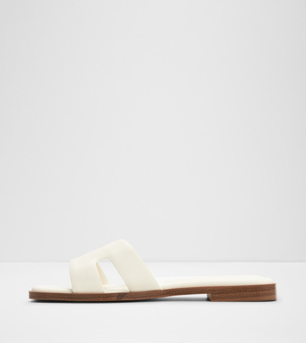 ألدو ألدو - أبيض Flat Sandals