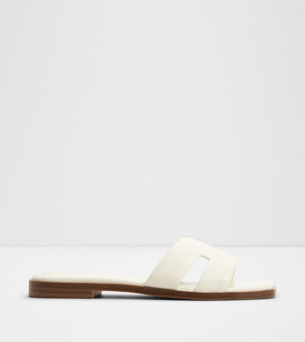 ألدو ألدو - أبيض Flat Sandals