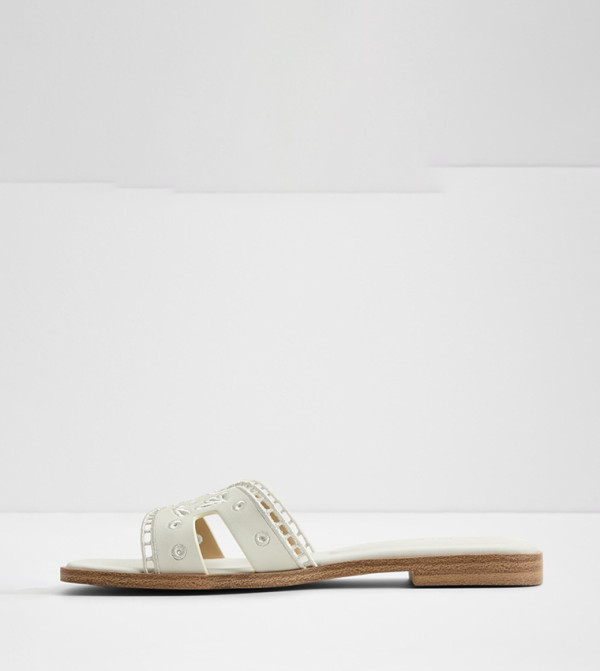 ألدو ألدو - أبيض Flat Sandals