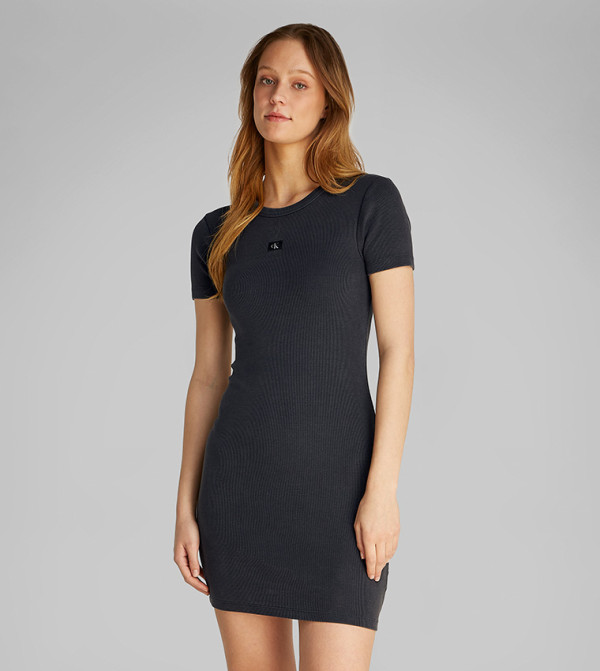Calvin Klein Jeans Mini Dresses - Grey Mini Dresses