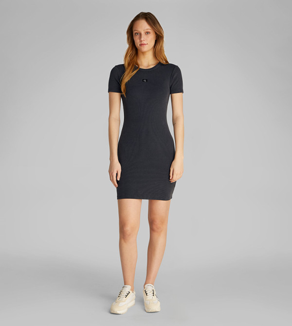Calvin Klein Jeans Mini Dresses - Grey Mini Dresses