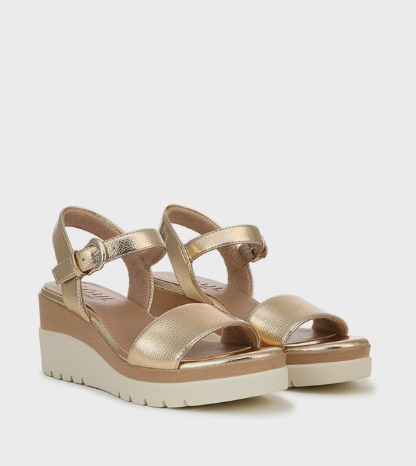 Naturalizer  Wedges - Gold Wedges
