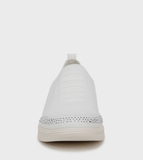 Bzees Bzees - White Casual Slip-ons