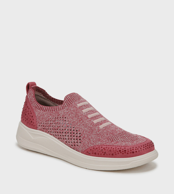 Bzees Bzees - Pink Casual Slip-ons