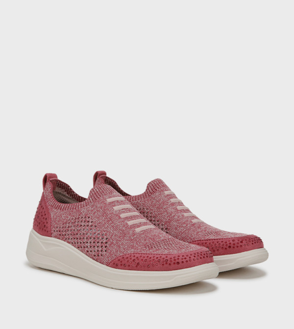 Bzees Bzees - Pink Casual Slip-ons