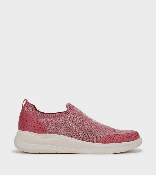 Bzees Bzees - Pink Casual Slip-ons