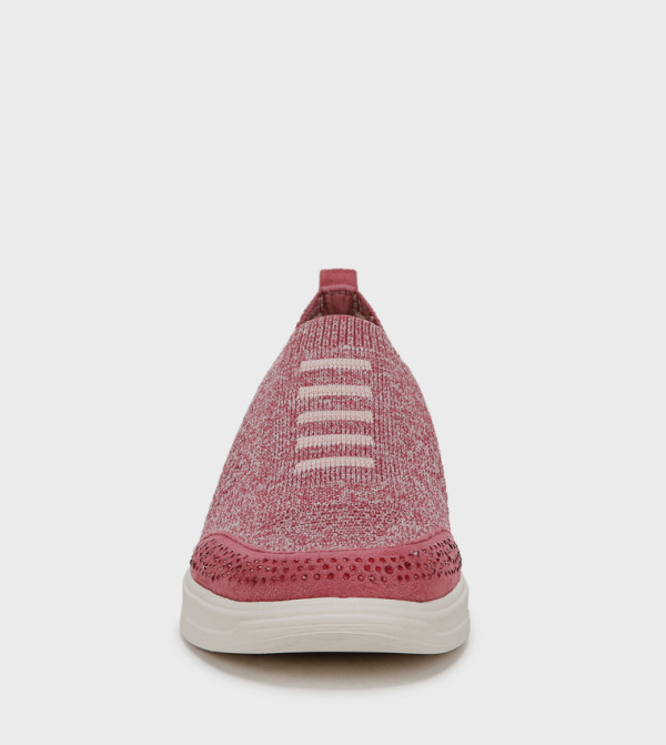 Bzees Bzees - Pink Casual Slip-ons