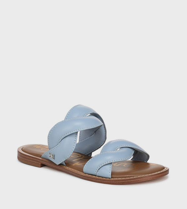 sam edelman sam edelman - Blue Flat Sandals
