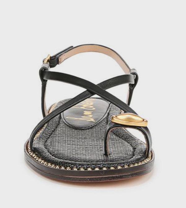 sam edelman sam edelman - Black Flat Sandals