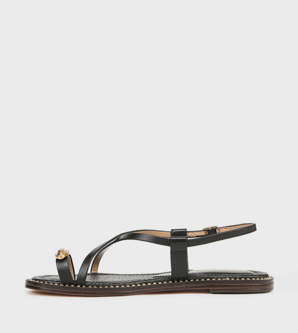 sam edelman sam edelman - Black Flat Sandals