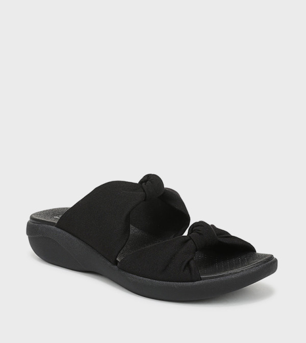 Life Stride Life Stride - BLACK Flat Sandals