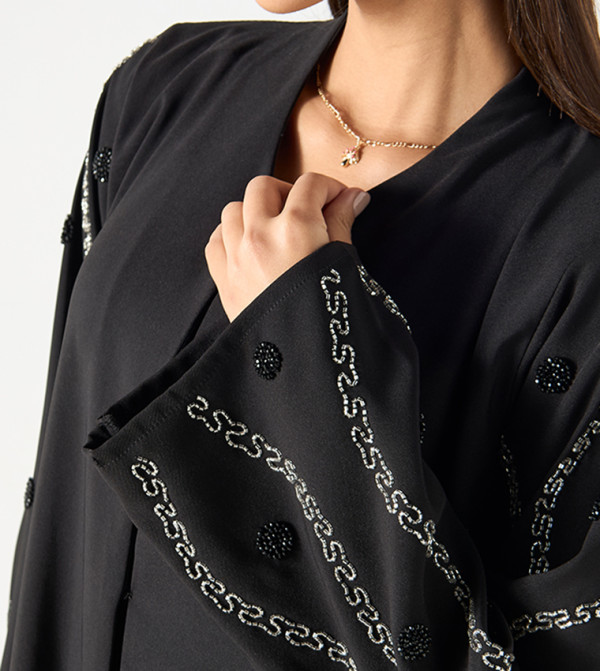 HM HM - BLACK Abayas