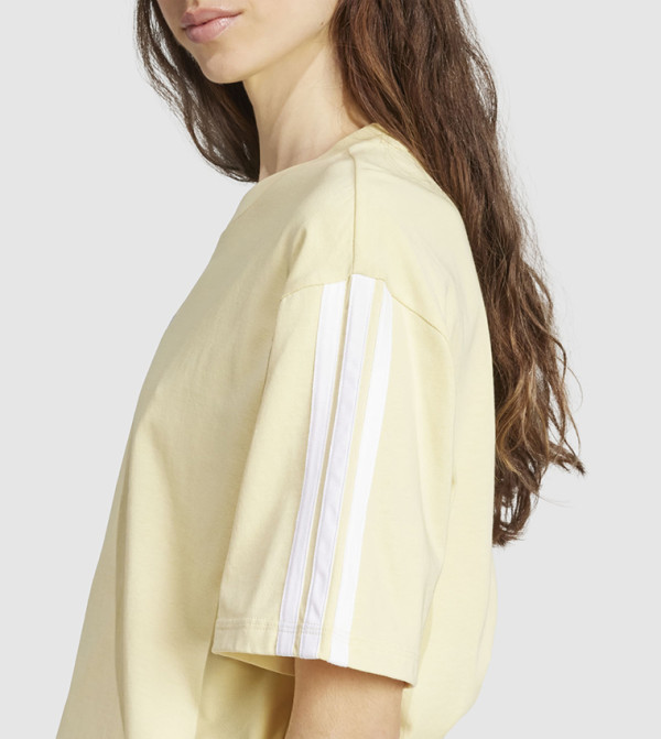Adidas  Clothing - Yellow Short Sleeve T-Shirts