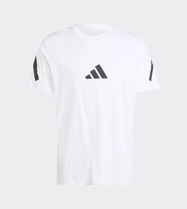 Adidas  - White Casual T-Shirts