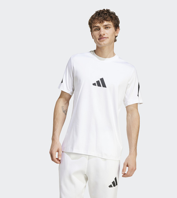 Adidas  - White Casual T-Shirts