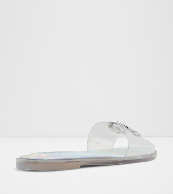 Aldo Aldo - White Flat Sandals