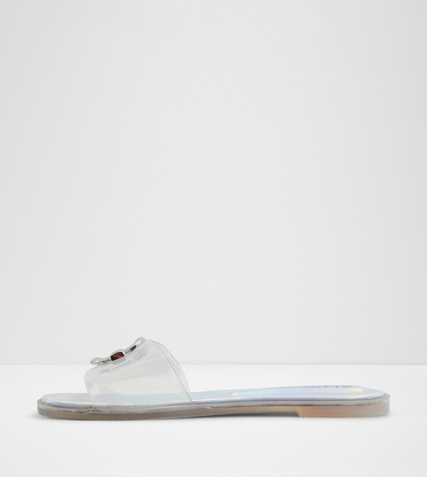 Aldo Aldo - White Flat Sandals