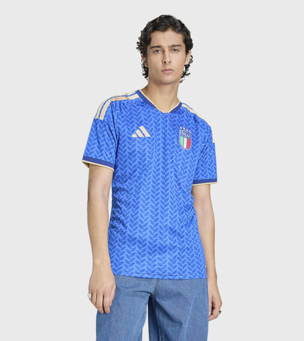 اديداس  ملابس رياضة - أزرق T-Shirts & Vests