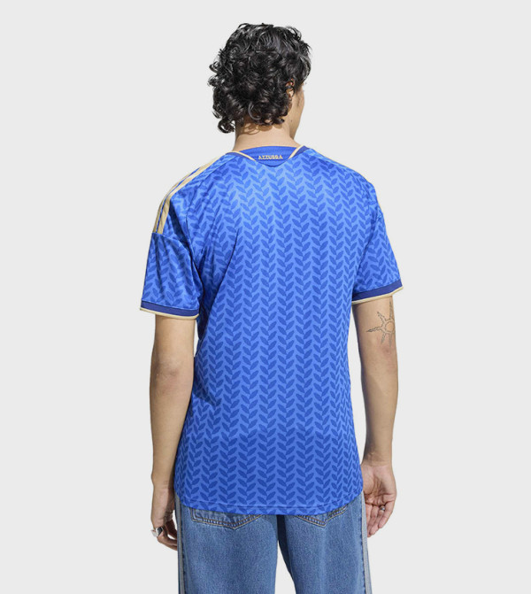 اديداس  ملابس رياضة - أزرق T-Shirts & Vests