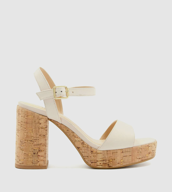 Dune London - Nude Heeled Sandals