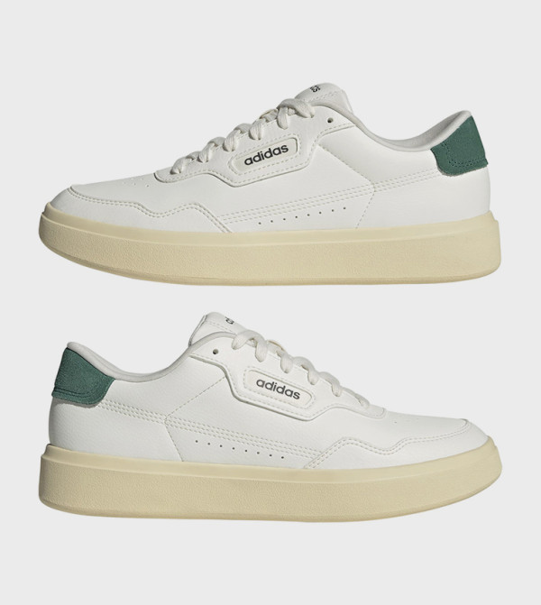 Adidas  - White Running Shoes