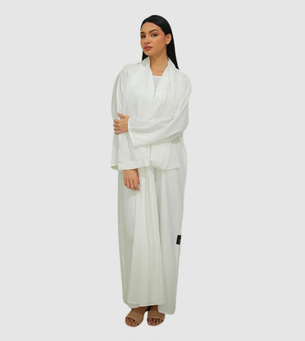 Jameela Jameela - White Abayas