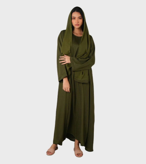 Jameela Jameela - Olive Abayas