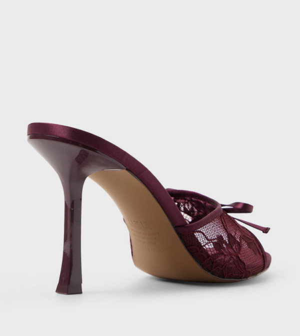 كول ات سبرنج  ستيليتو  - بورغندي Stilettos